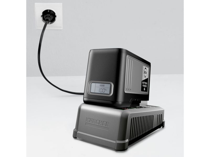 Kärcher Professional Akku Starterset Battery Power  36/75 Leistungsstarker und sehr ausdauernder Akku mit innovativer Real Time Technology
