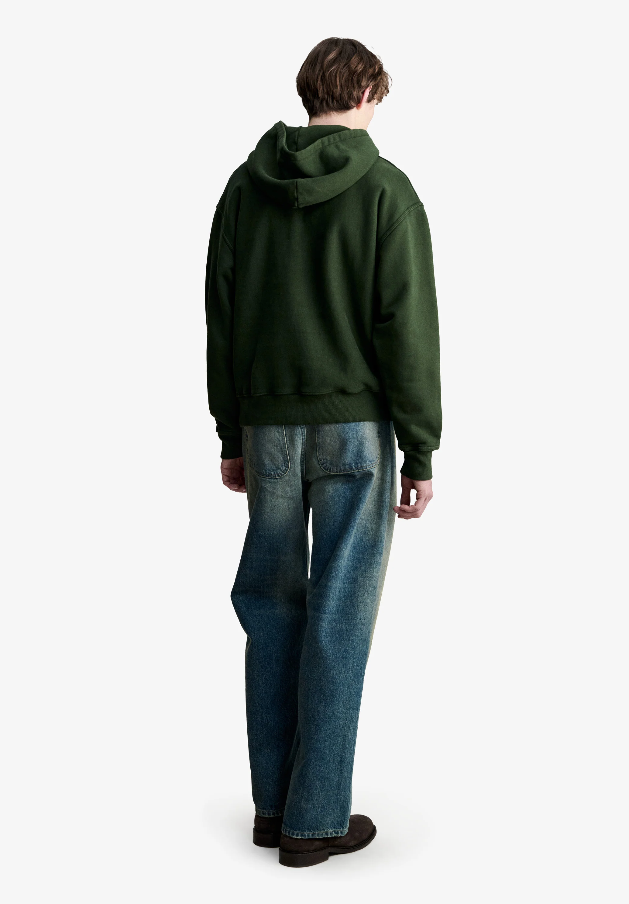 hoodie APC x BRAINDEAD 2 - Gris fonce