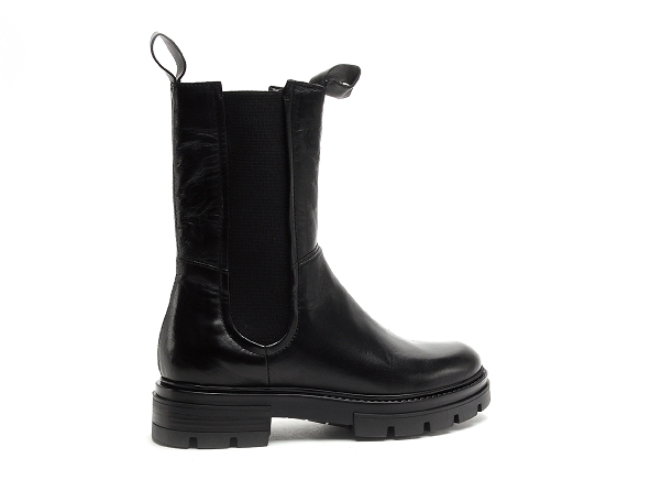 Mjus boots bottine plates femme m79203 noir