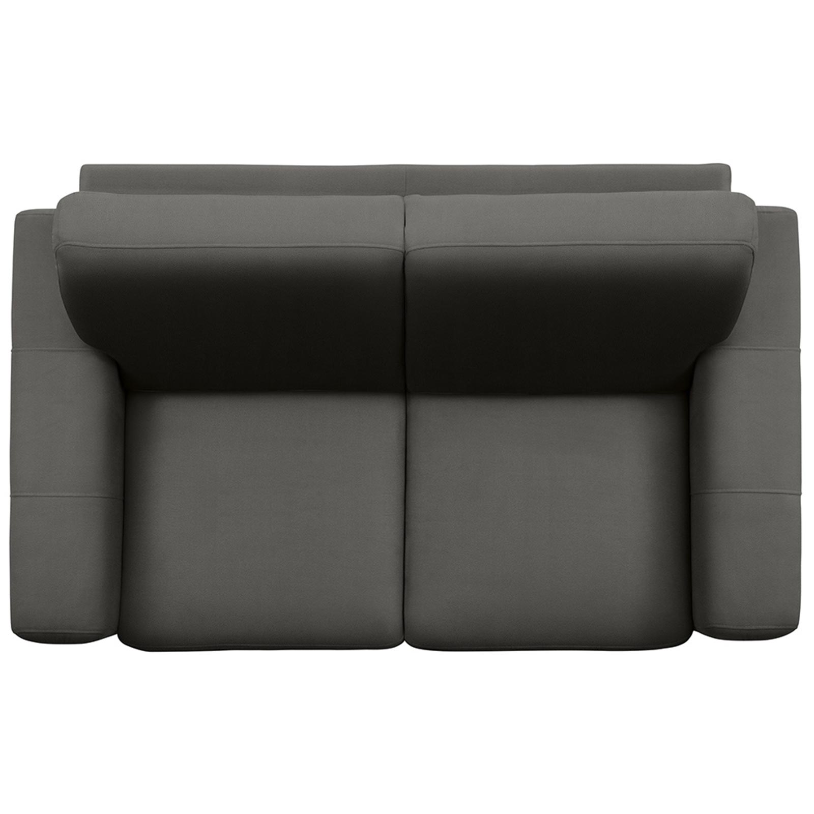 polsterpower 2-Sitzer-Sofa - Holiday steel - Basismodell