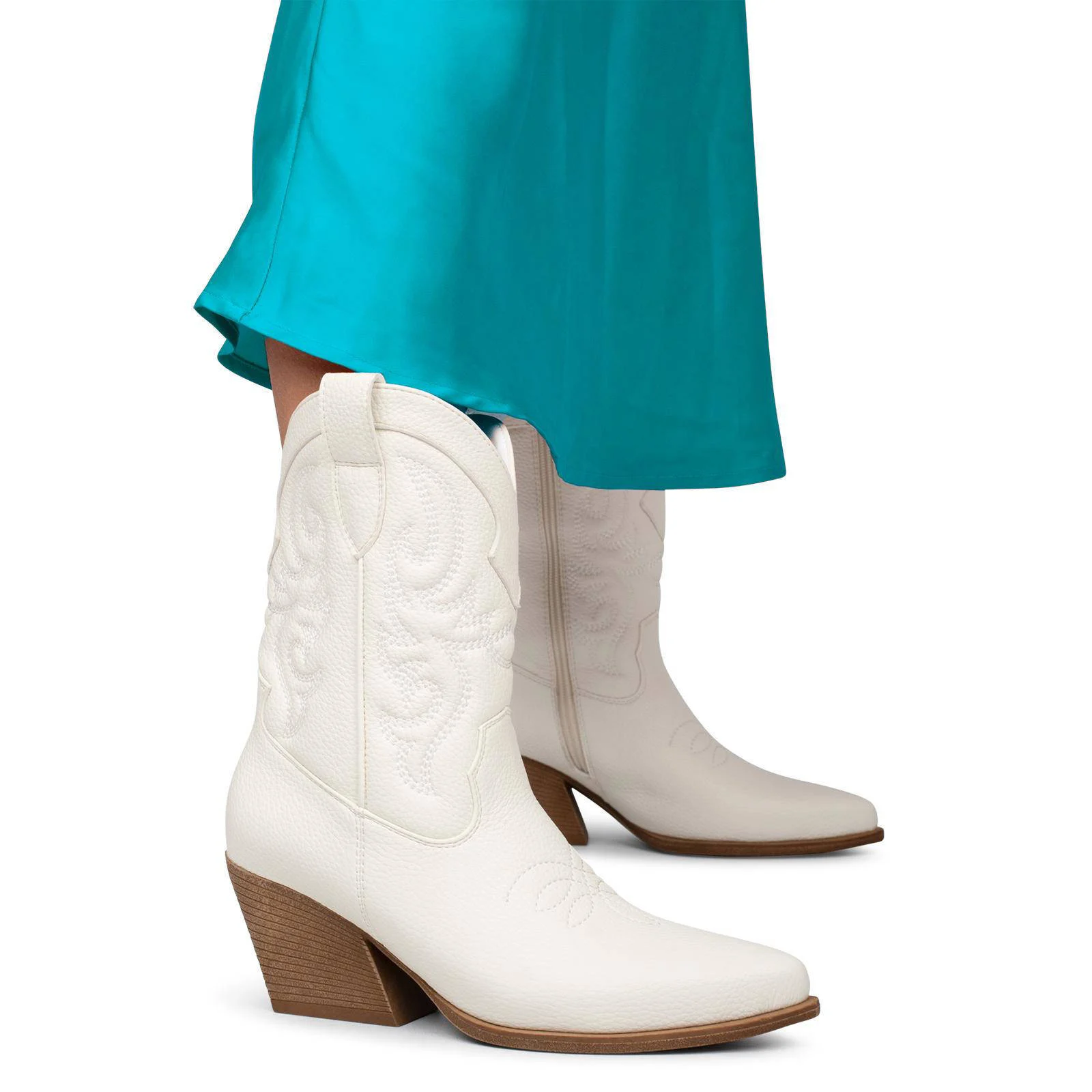 POSH by Poelman Juul  cowboylaarzen wit