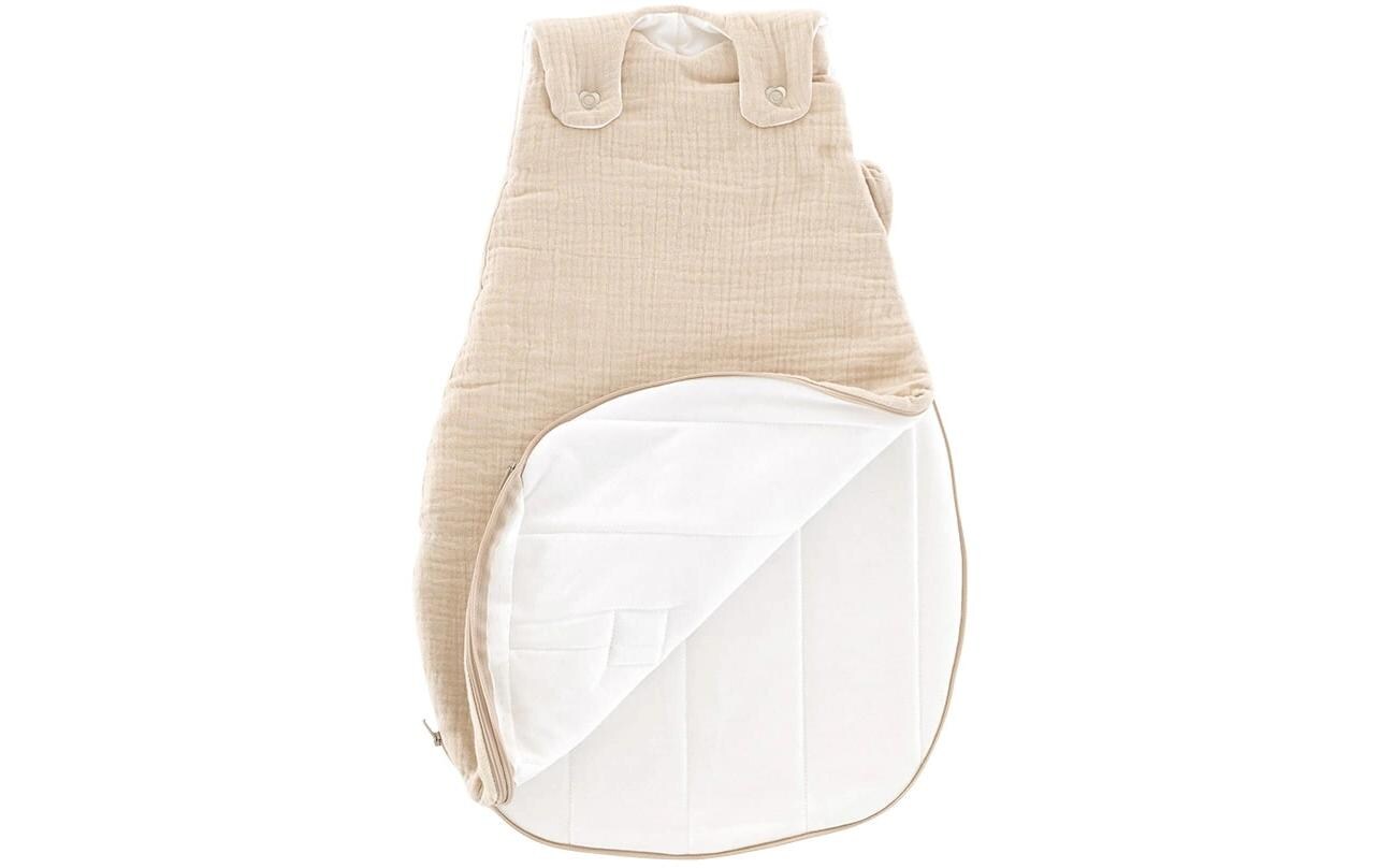 Baby-Ganzjahresschlafsack Lieb BWM Beige Gr. 56/62Hochwertiger Babyschlafsack mit herzigem Motiv