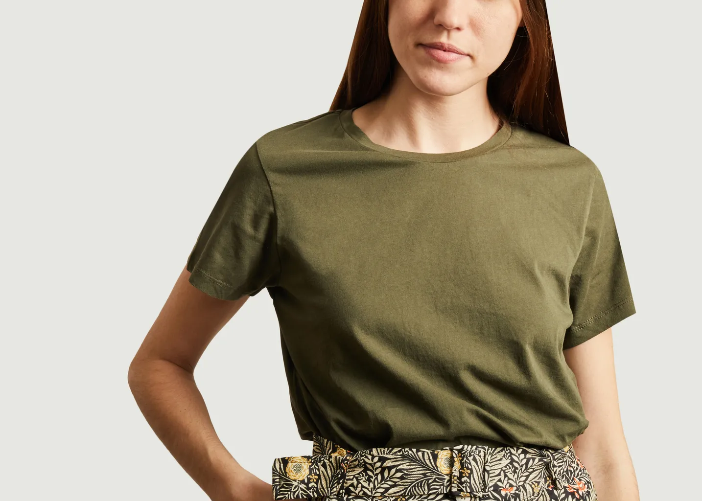 T-shirt en coton bio Solly Samsoe Samsoe