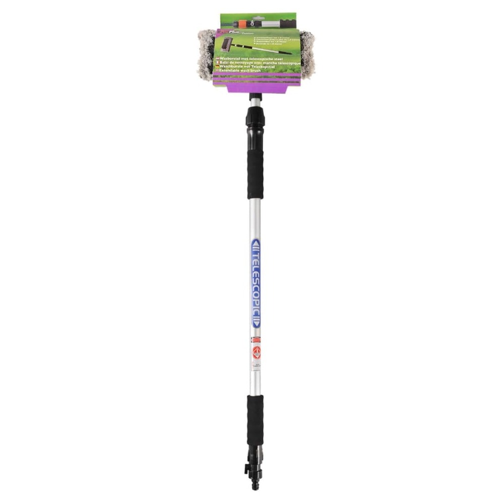 Brosse de lavage avec poignée télescopique 1,8 m