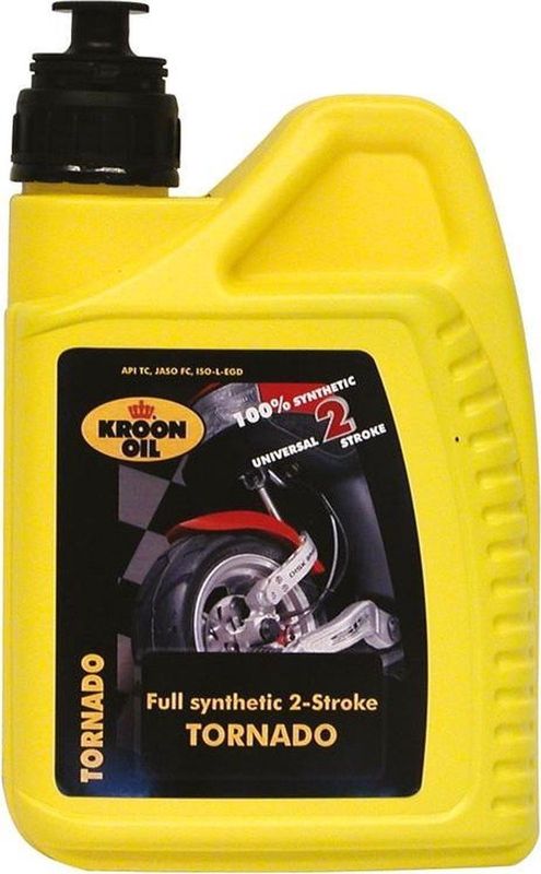 Kroon-Oil - Tornado - 2-Takt Motorolie - Vol Synthetisch - API TC - JASO FD