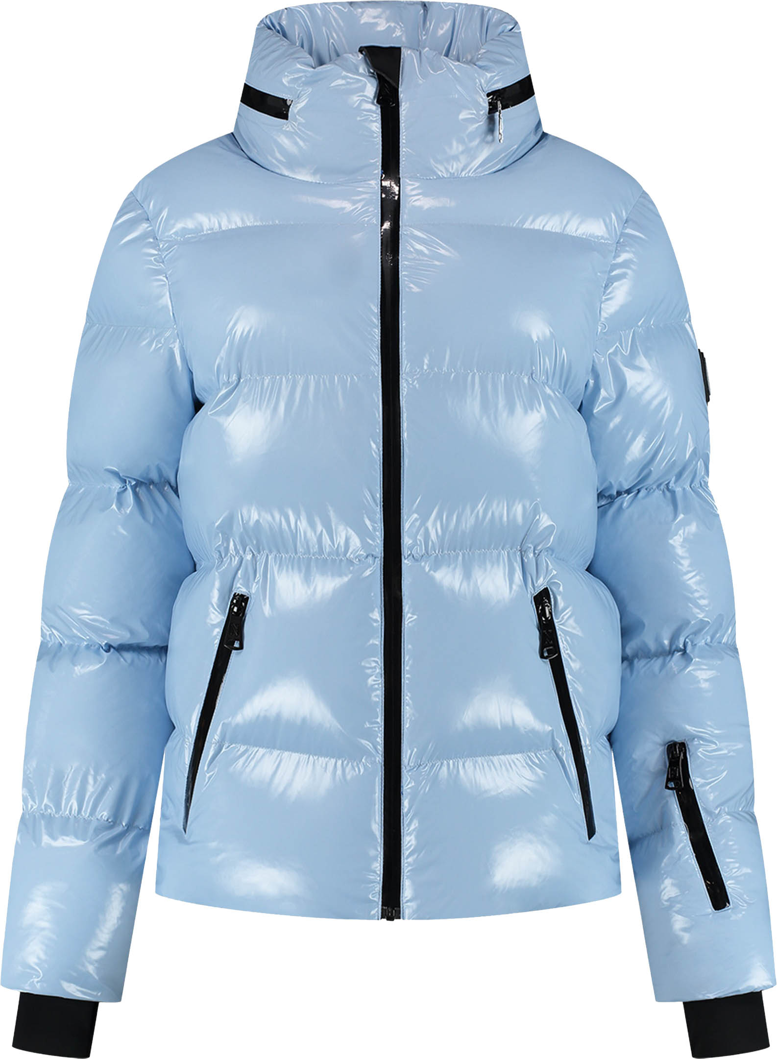 Gstaad Laquer Ski Jacket Dame 7675/Powder Blue