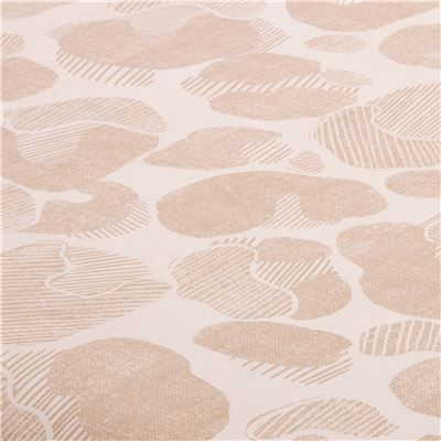 Linge de lit motif léopard stylisé - BECQUET CRÉATION