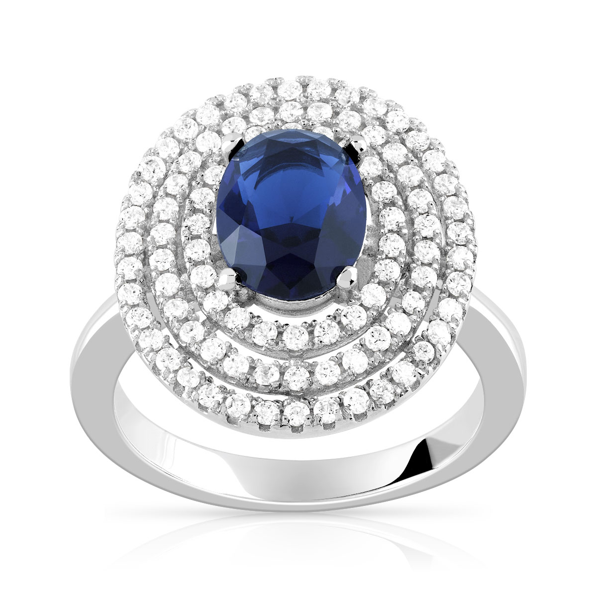 Bague argent 925 zirconia