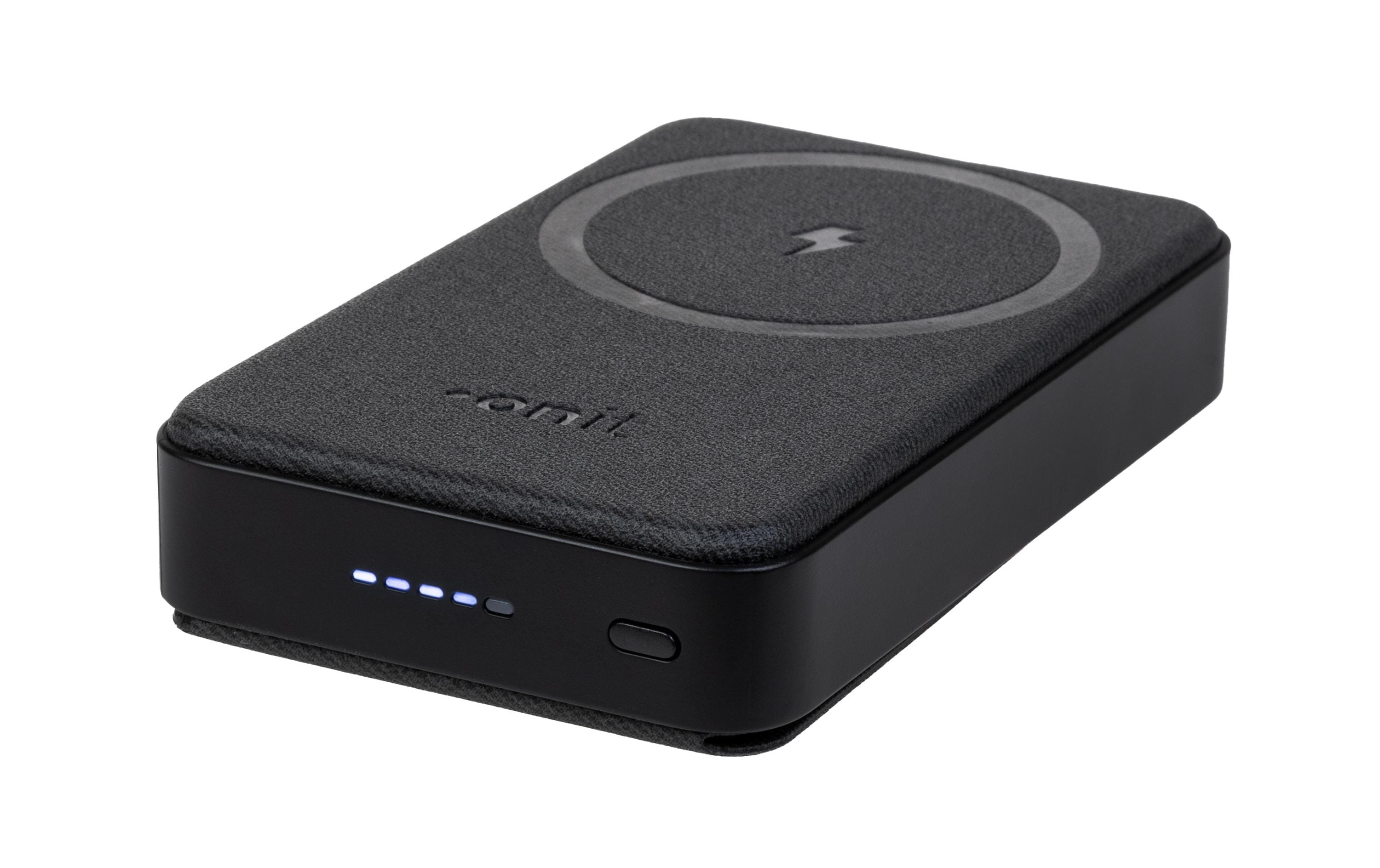 Powerbank Induktiv 10000 mAhKompakte Powerbank zum kabellosen Schnellladen von Smartphones