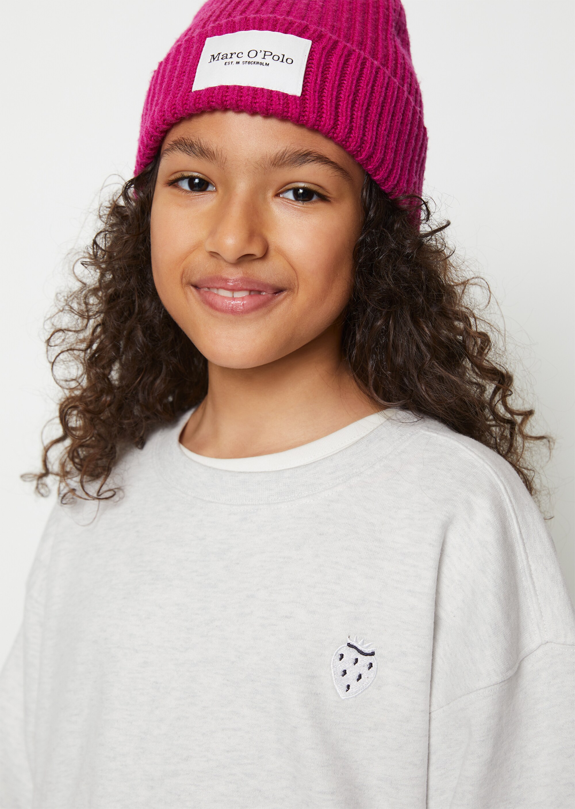 TEENS-GIRLS Sweatshirt mit Logo auf der Rückseite