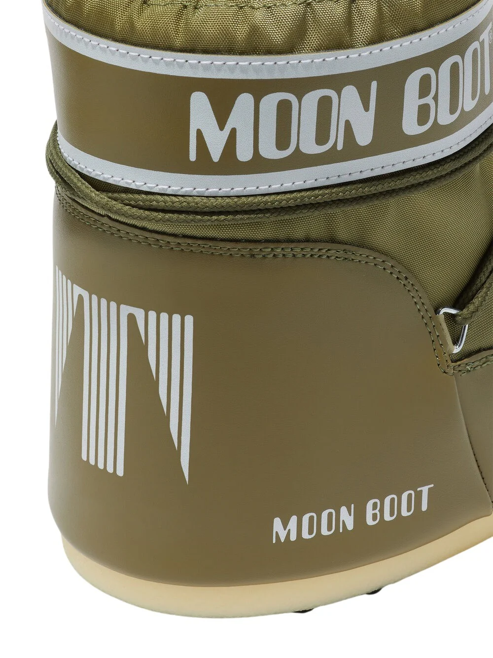 MOON BOOT  Icon Low Nylon støvle - Khaki