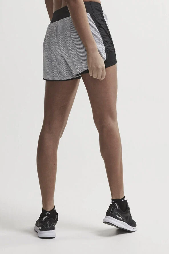 Craft Charge 2-IN-1 Shorts Grå