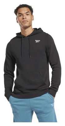 Sweat à capuche Reebok Identity Logo Noir