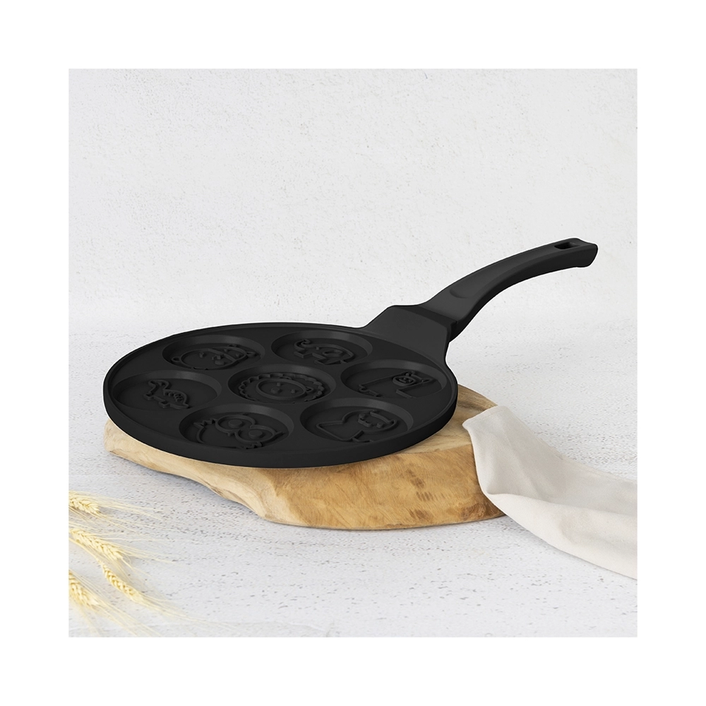 Berlinger Haus Tiere Pancake Bratpfanne Ø26cm für 7 Stk. Black Rose Collection