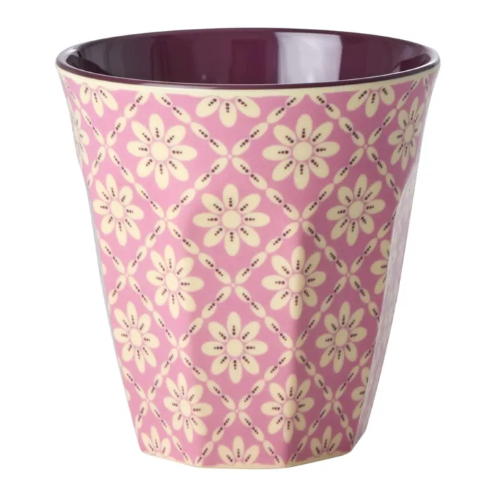Rice Gobelet Graphic flower en melanine
