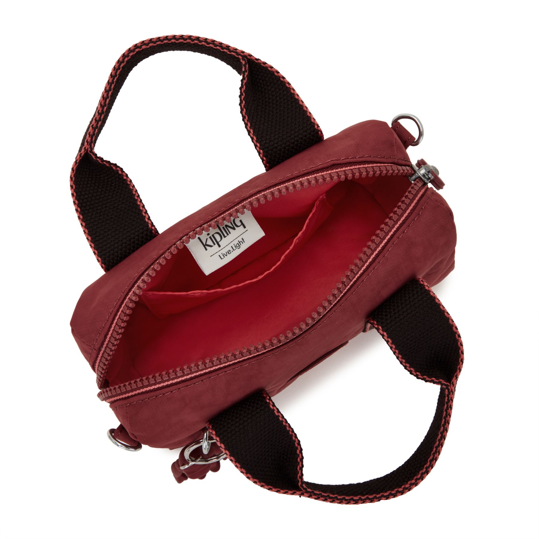 BINA MINI Sac à main compact avec bandoulière amovible - Flaring Rust