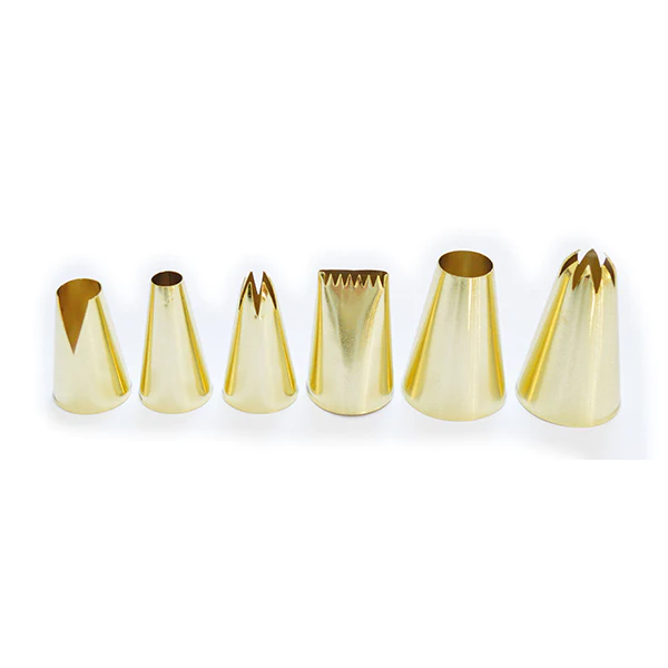 Coffret 6 douilles dorées Scrapcooking