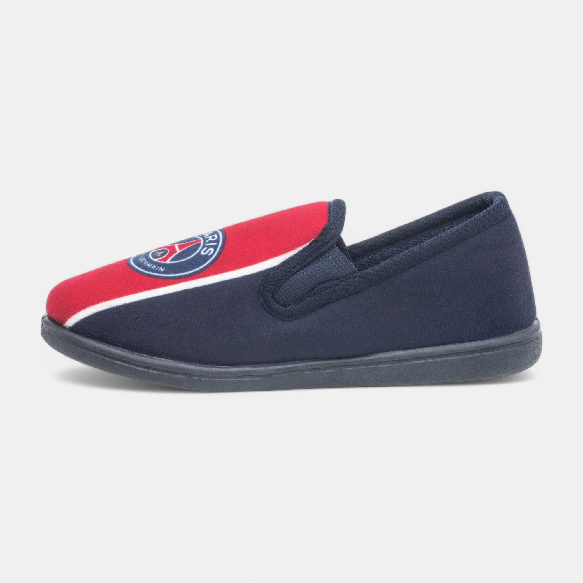 Pantoufles pieds sensibles Garçon bleu marine