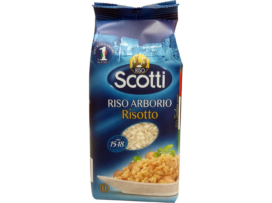 ARROZ RISOTTO SCOTTI ARBÓREO 500G
