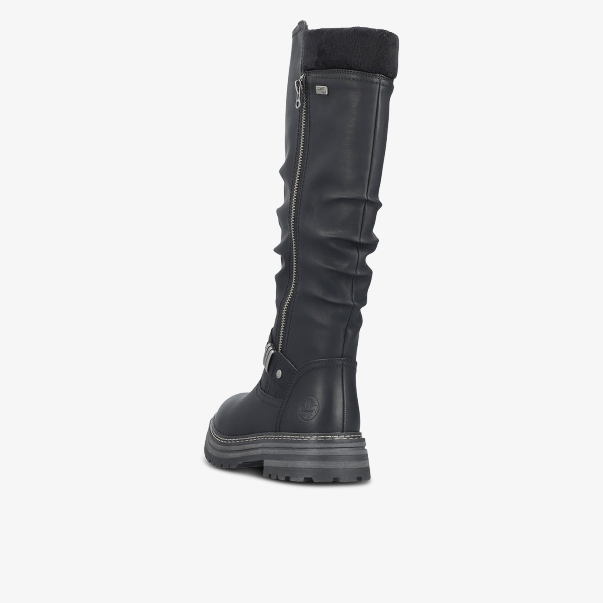 rieker Damen klassische Stiefel schwarz
