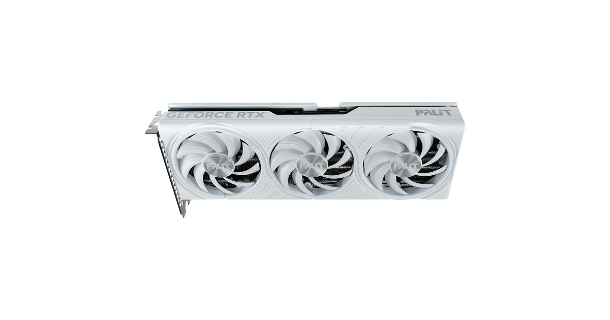 PalitGeForce RTX 5070 White OC grafische kaart  (DLSS 4, 3x DisplayPort, 1x HDMI 2.1)
