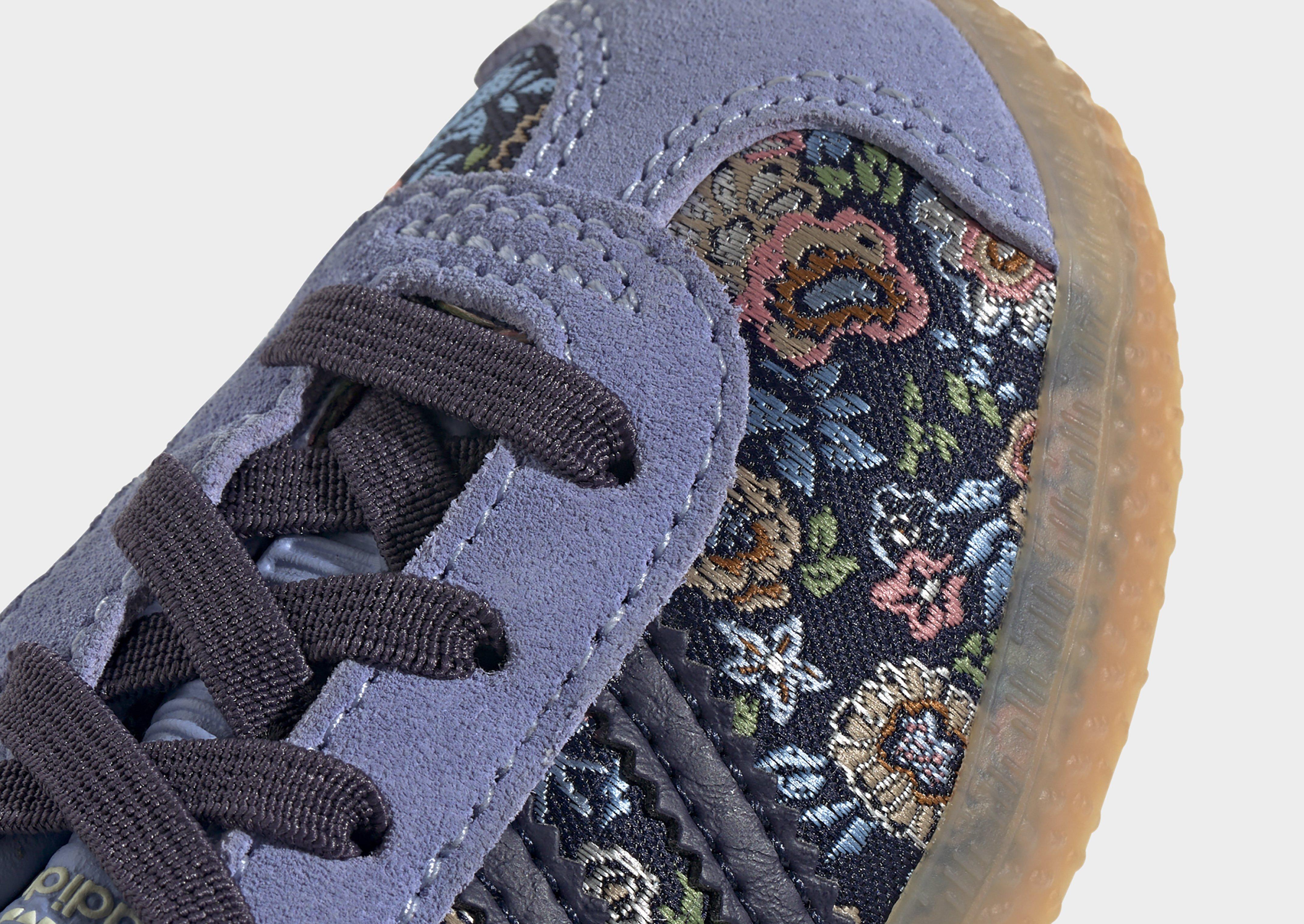 adidas Chaussure à lacets élastiques Gazelle x Liberty London Comfort Closure Enfants