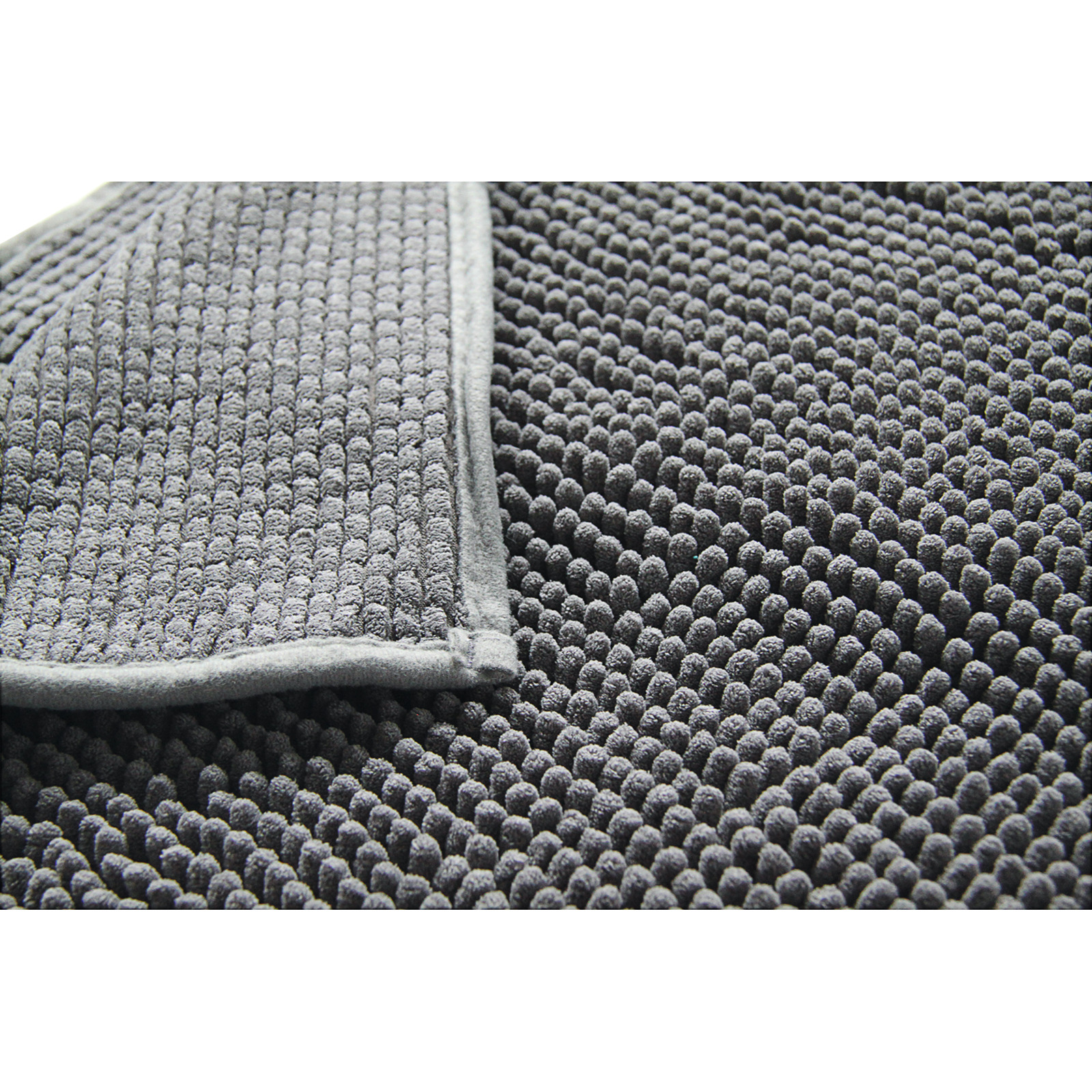 Badeteppich Chenille 60x90cm, graphit