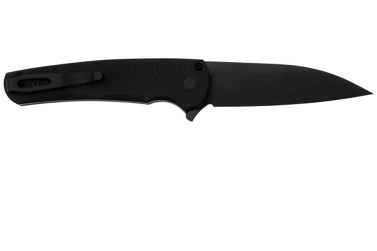 Pro-Tech Malibu 5336 Dragon Scale, Black DLC Magnacut Wharncliffe, zakmes