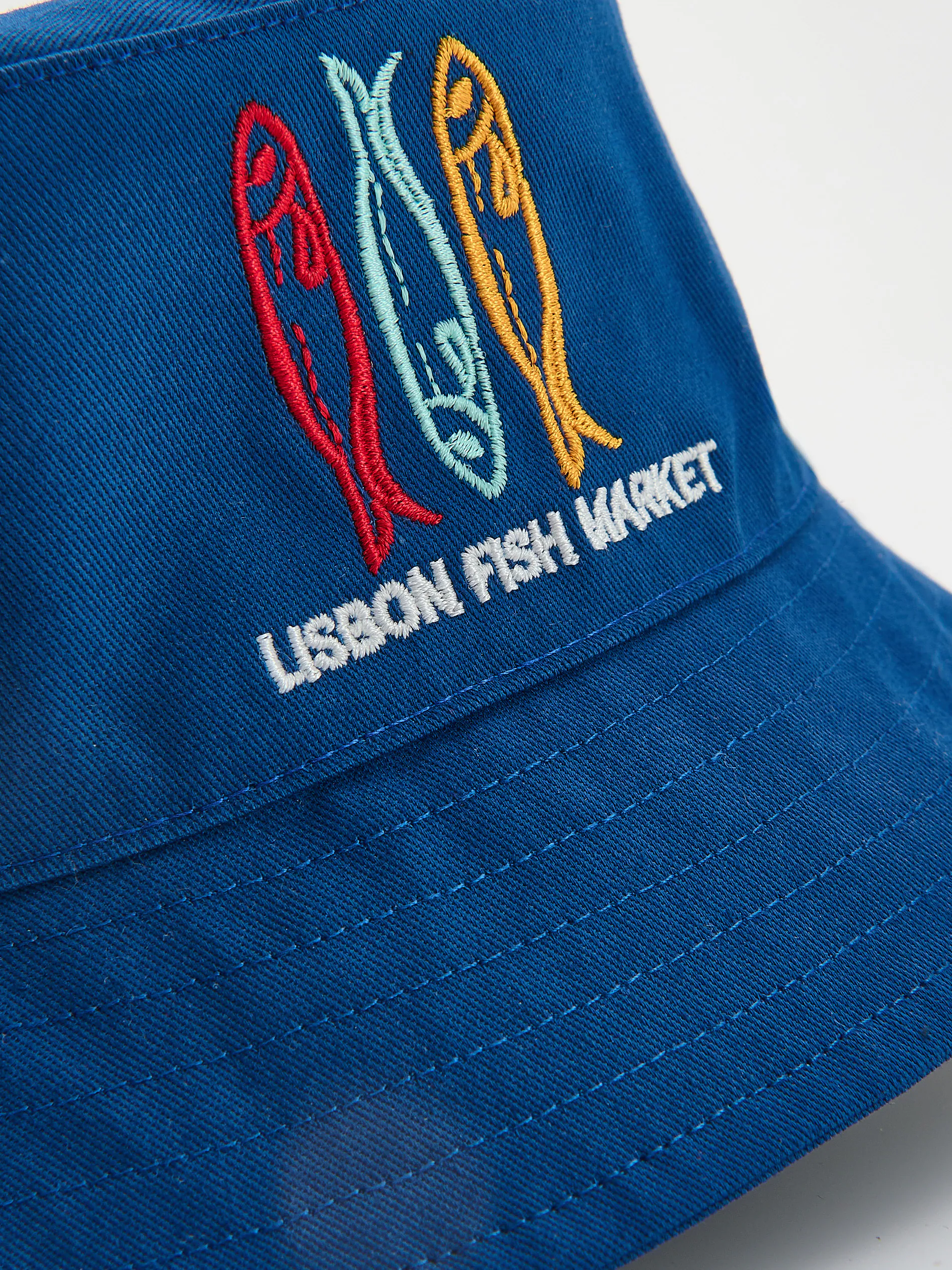 Bucket Hat mit Stickereidetail