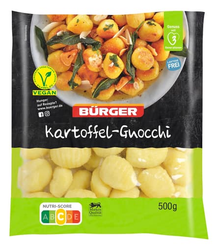 Bürger Kartoffel-Gnocchi VEGAN