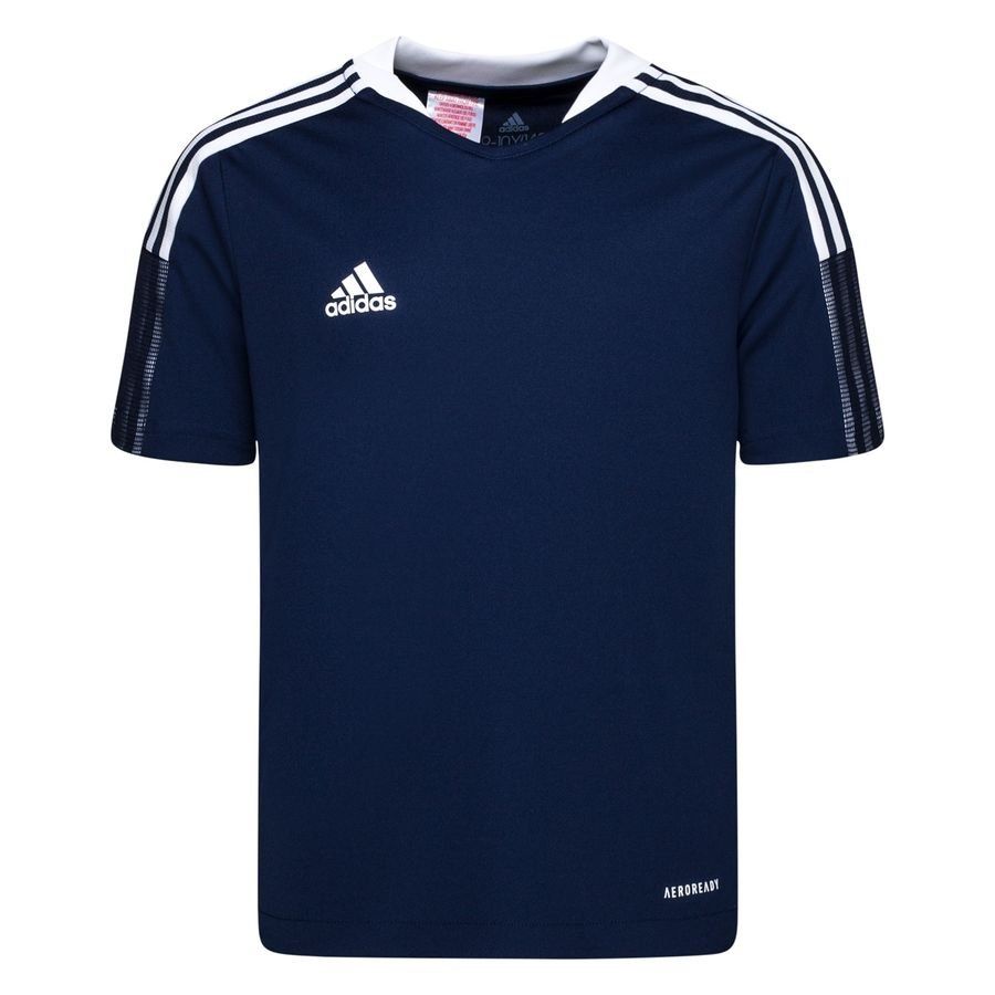 adidas T-shirt d'Entraînement Tiro 21 - Bleu Marine/Blanc Enfant