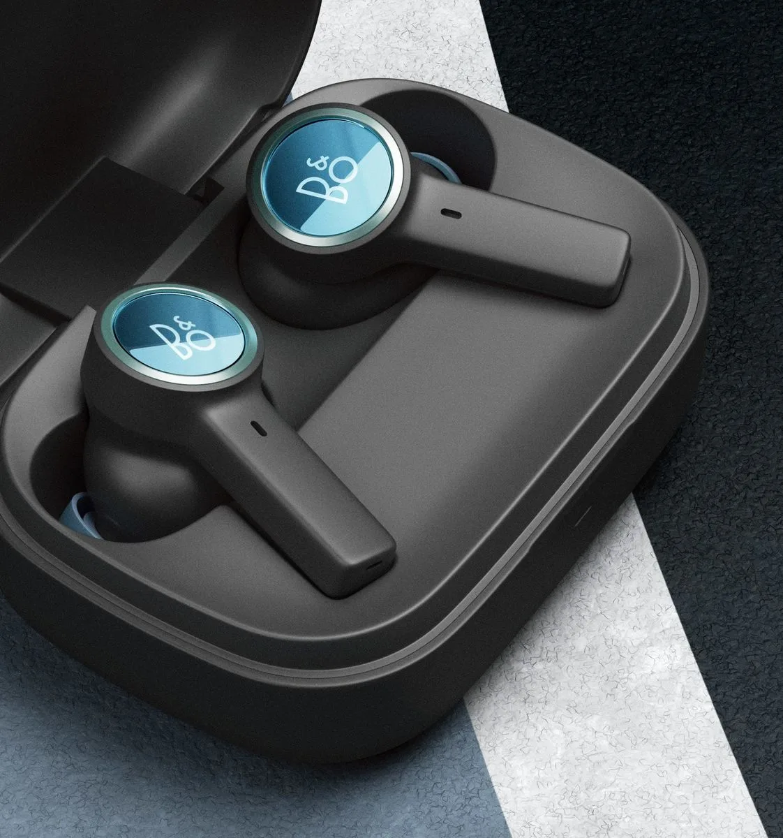 Bang & Olufsen EX Noir & Bleu Écouteurs True Wireless