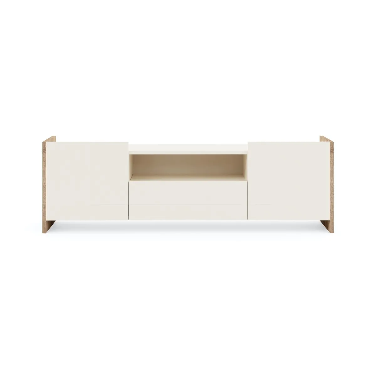 EPIKASA Meuble TV Cora 160 cm - Sonoma