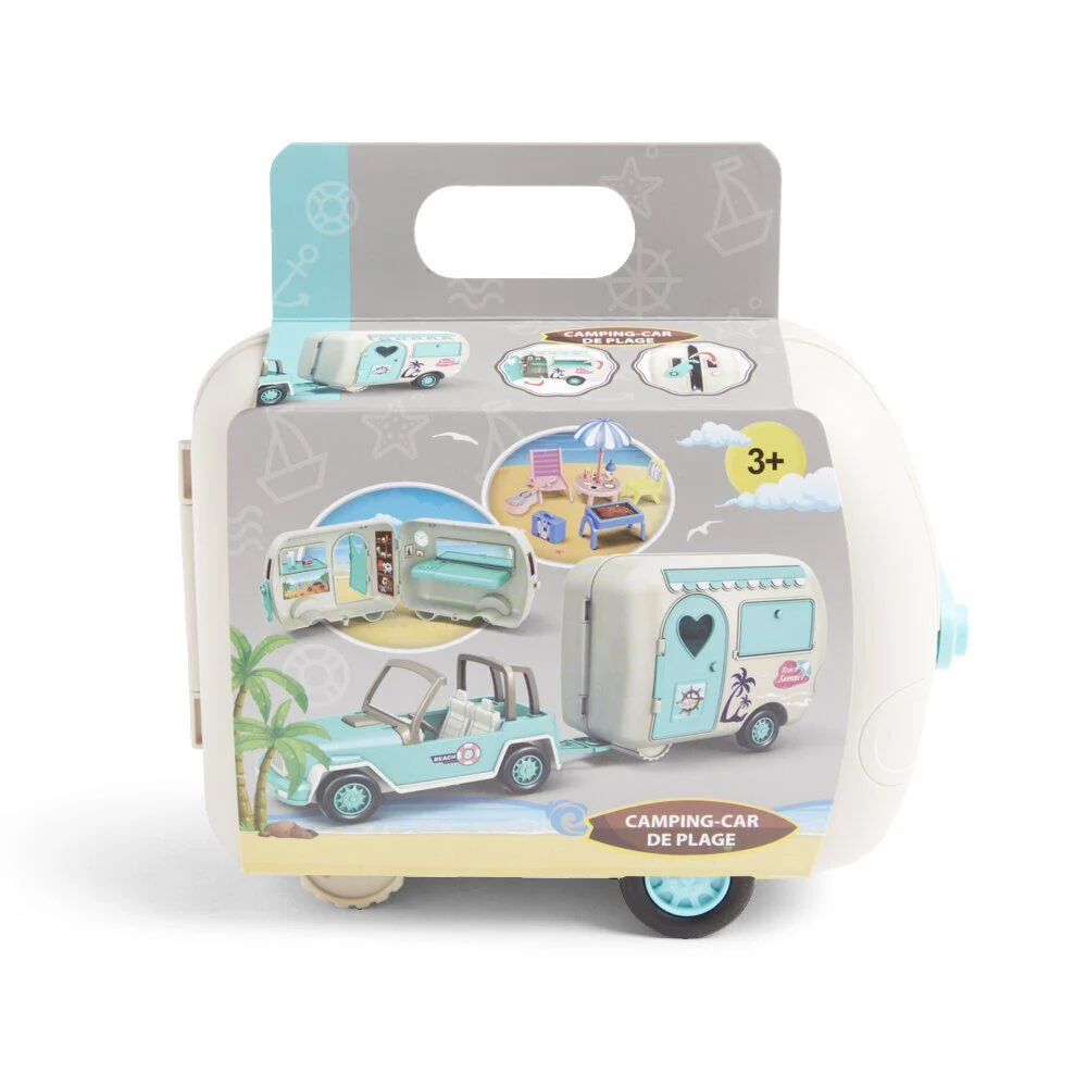Jeu de camping car de plage