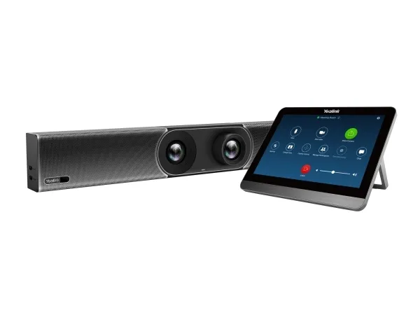 Yealink MeetingBar A30 - Videokonferencepakke (videobarre, berøringskonsol) - Zoom Certified, Certified for Microsoft Teams - med Yealink Collaboration Touch Panel CTP18