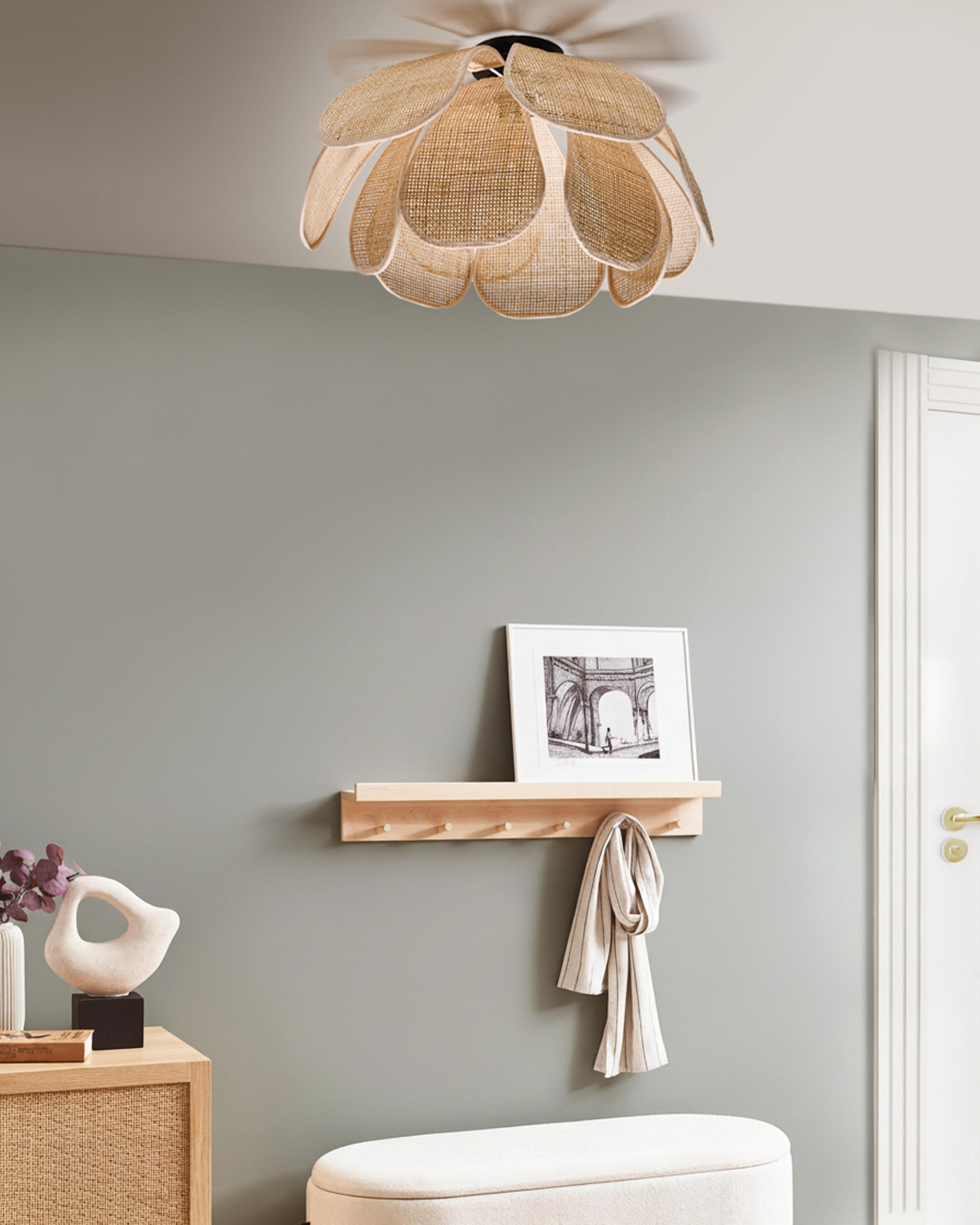 Plafondlamp CHIREDZI Rotan Natuurlijk