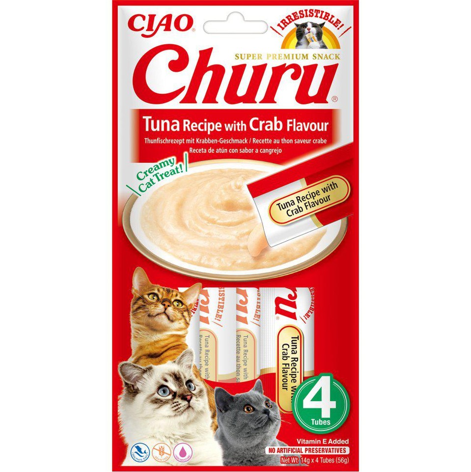 CHURU - 12 x Tun med krabbe4stk