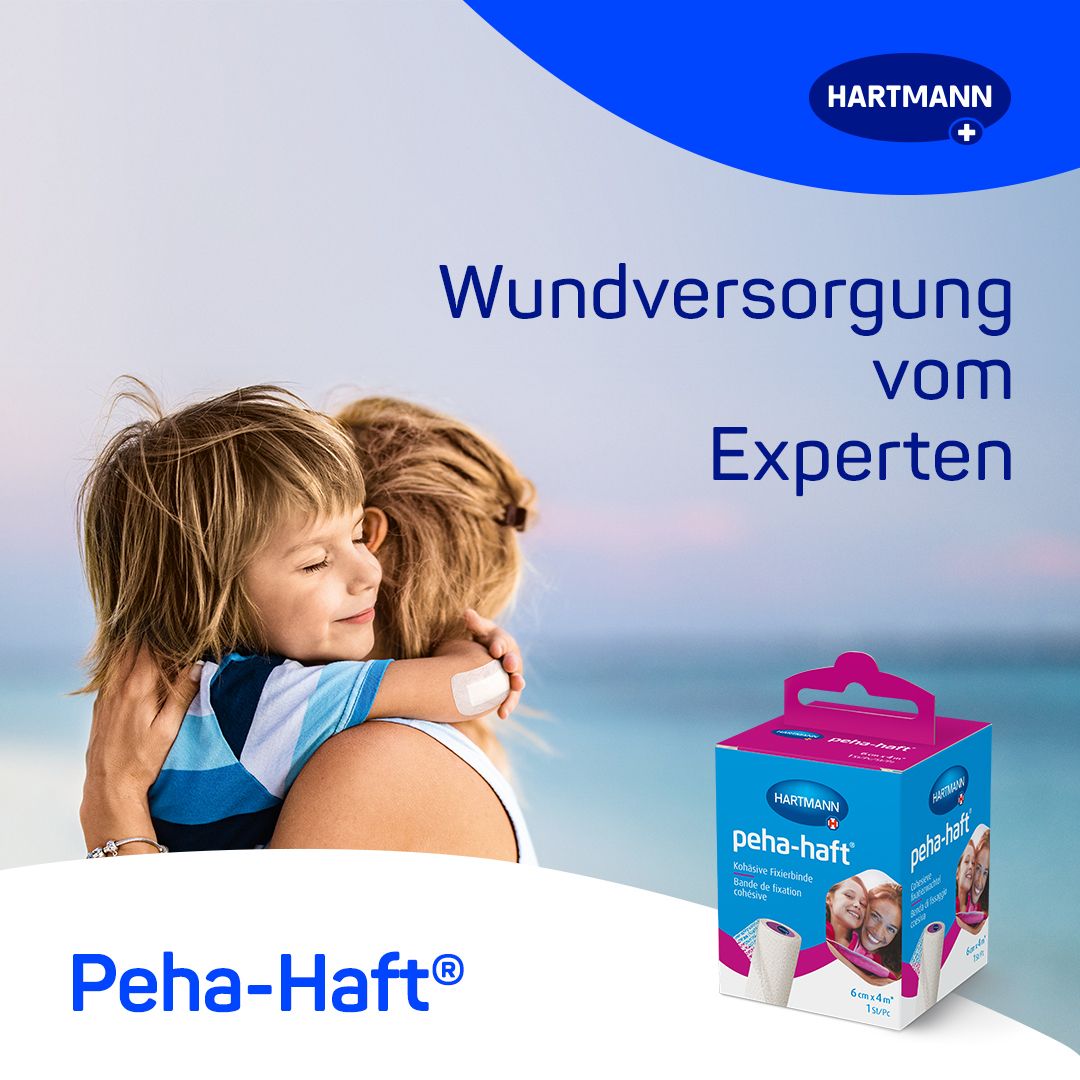 Peha-haft® Fixierbinde latexfrei 6 cm x 4 m
