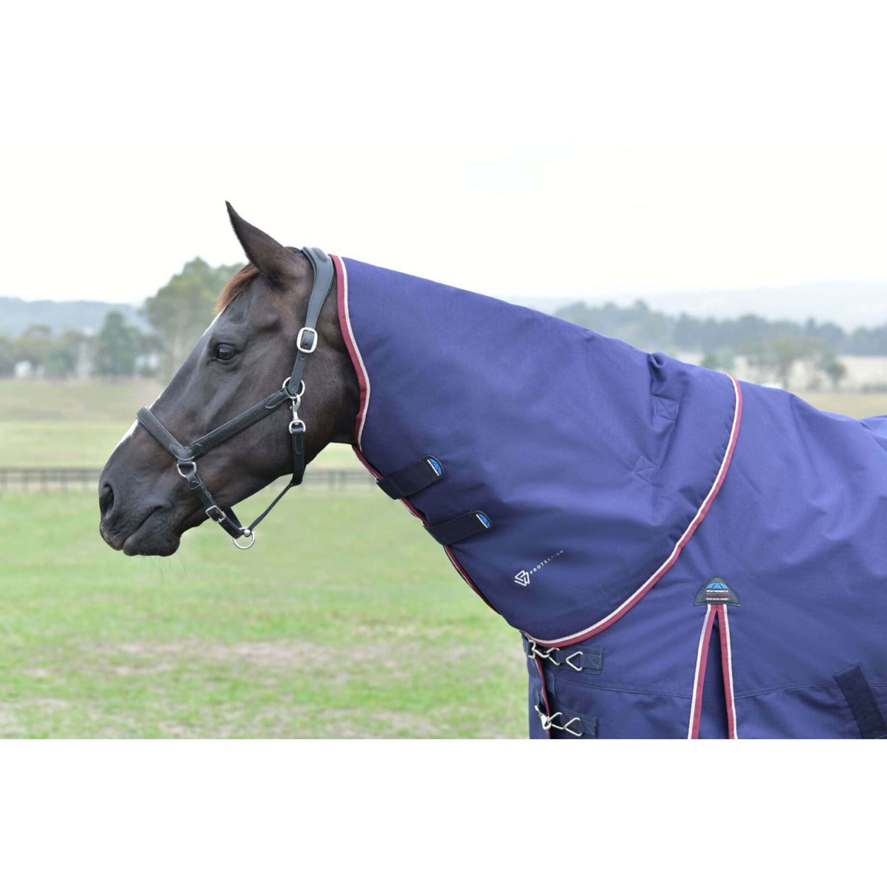 WeatherBeeta Halsstuk ComFiTec Essential Turnout 220g Navy/Burgundy