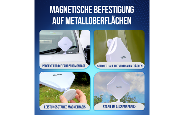 Falcon Evo 5G LTE Internetset feste und tragbare Highspeed-Lösung mit bis zu 3400 Mbit/s
