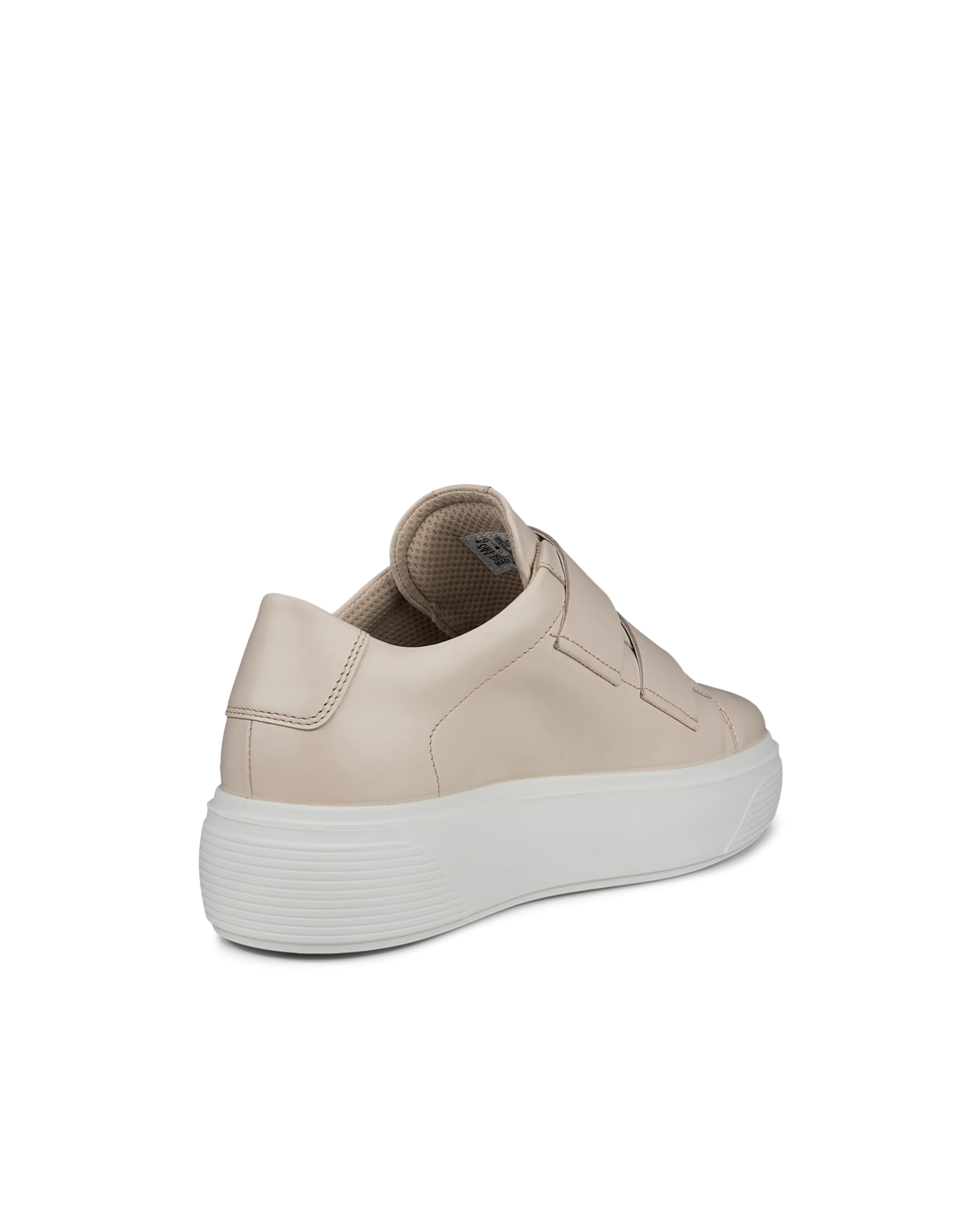 ECCO STREET PLATFORM W Damen Ledersneaker Beige
