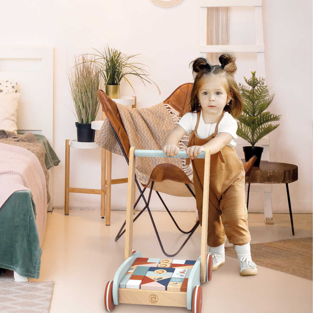 Speedy Monkey Speedy Monkey Lauflernwagen Natur