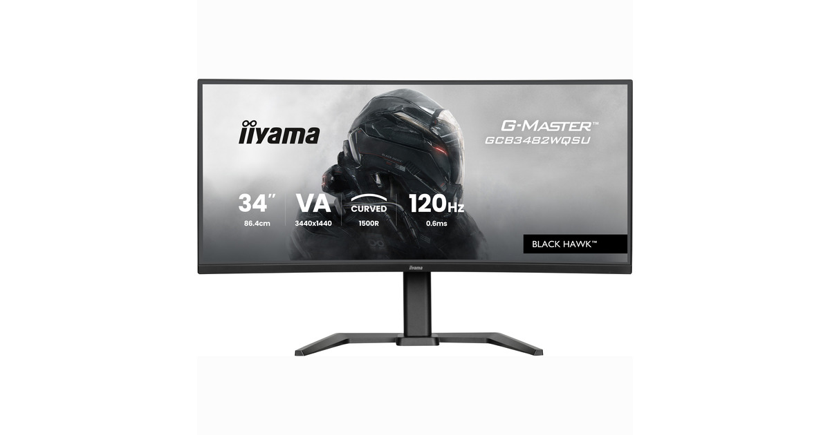 iiyamaG-Master Black Hawk GCB3482WQSU-B1 34