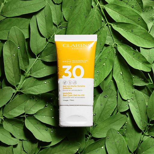 Clarins Invisible Sun Care Gel-To-Oil, SPF 30, 50 ml