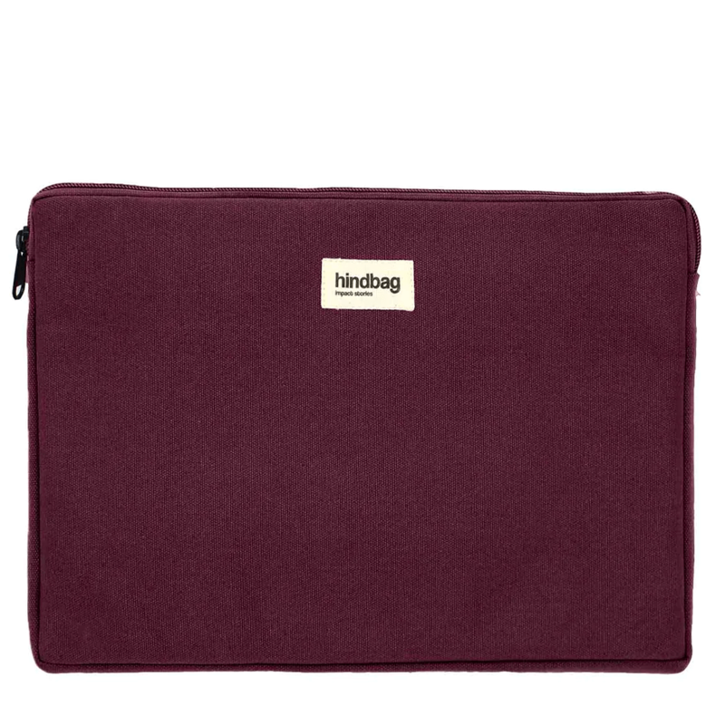 Housse pour ordinateur 15 pouces Ava Prune