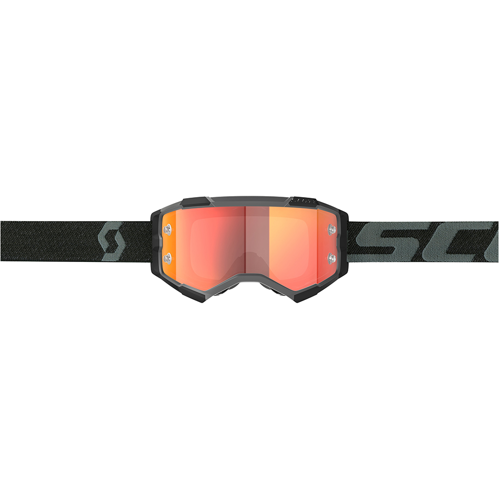 Scott - Masque Fury Noir / Orange