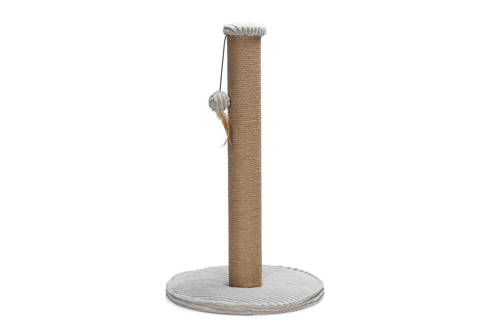 Designed by Lotte Ribbed - Krabpaal - Lichtgrijs - 41x41x70 cm