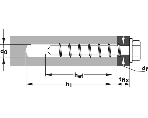 Betonschroef Tox Sumo Pro 1 10x60 mm, 25 st.