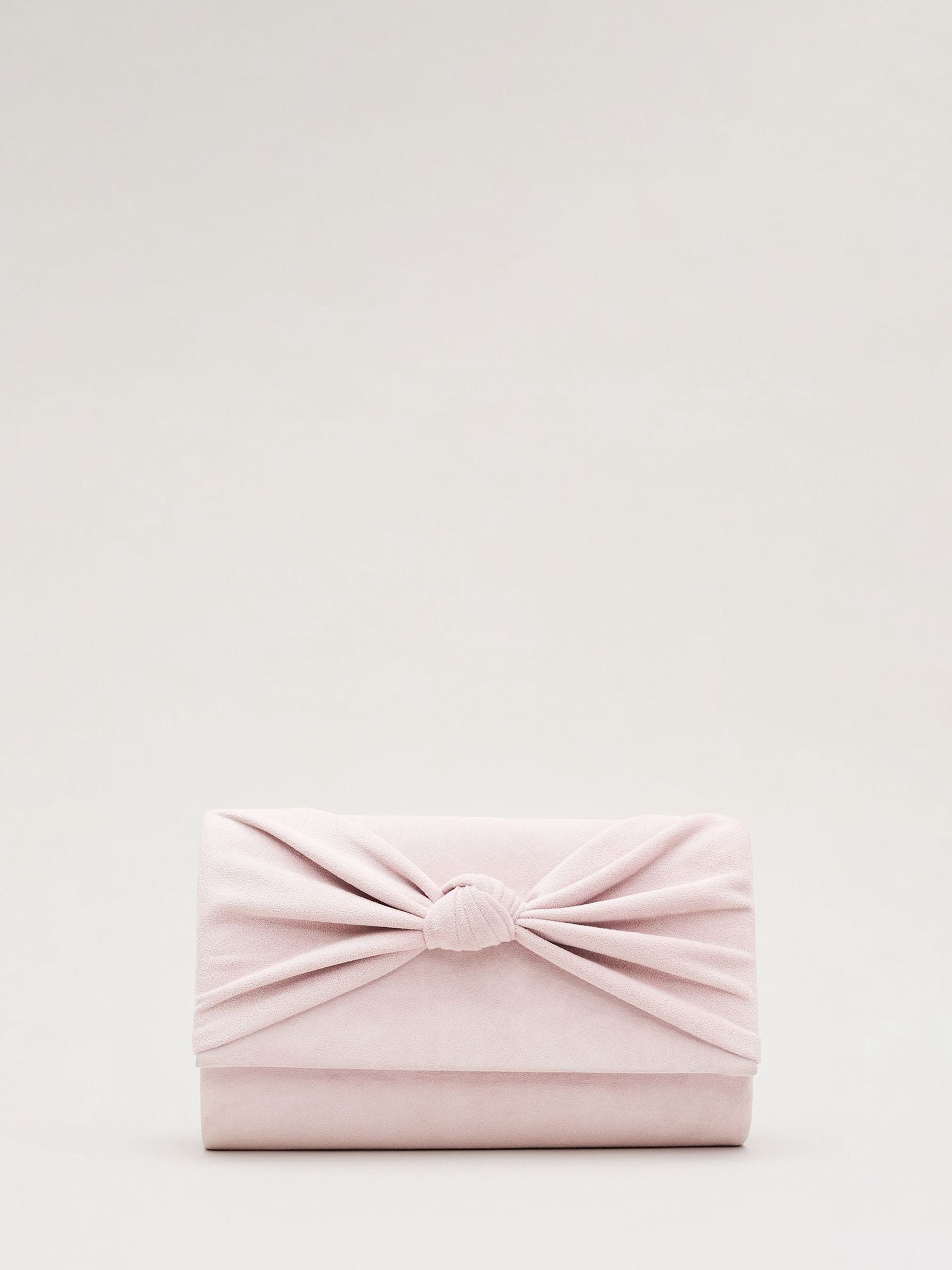 Roze - Phase Eight Knot Front Clutch Bag