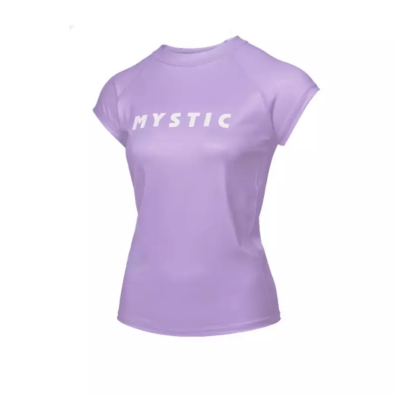 Lycra femme MYSTIC Star S/S Rashvest Pastel Lilac